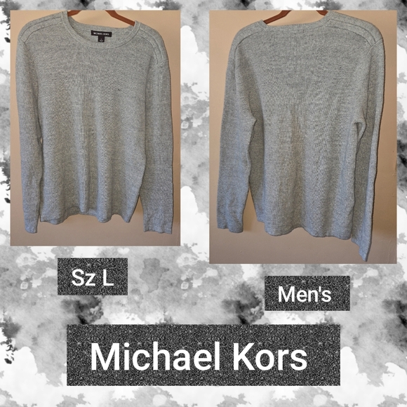 Men's Michael Kors Sweater Sz L - Picture 2 of 11